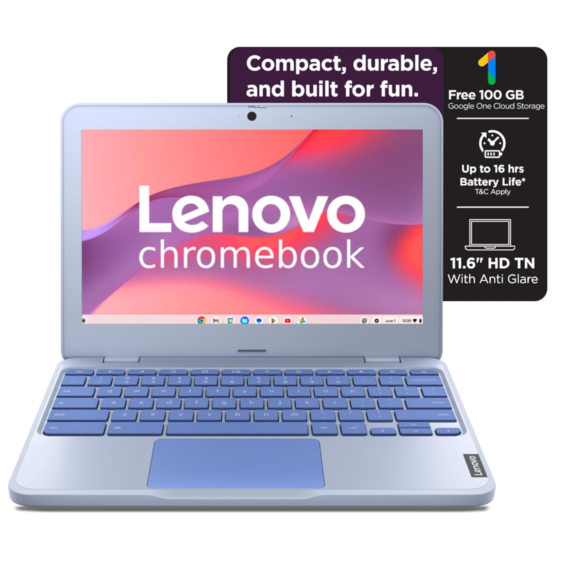 Lenovo {SmartChoice)Chromebook Intel Celeron N4500...